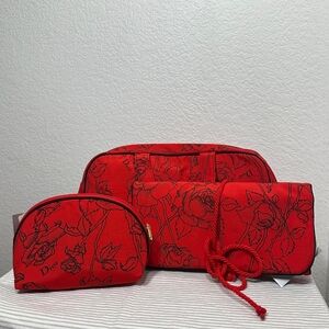 Christian Dior Vintage Cosmetic Bag Trio Very Rare! NWT 🔥🔥